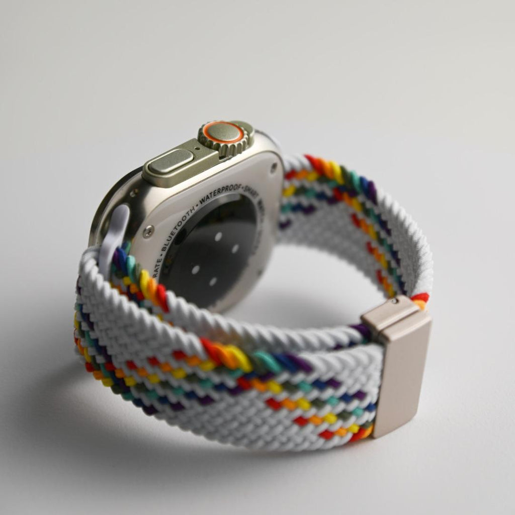Magnetic Clasp Nylon Loop For Easy On Off And Adjustable Fit