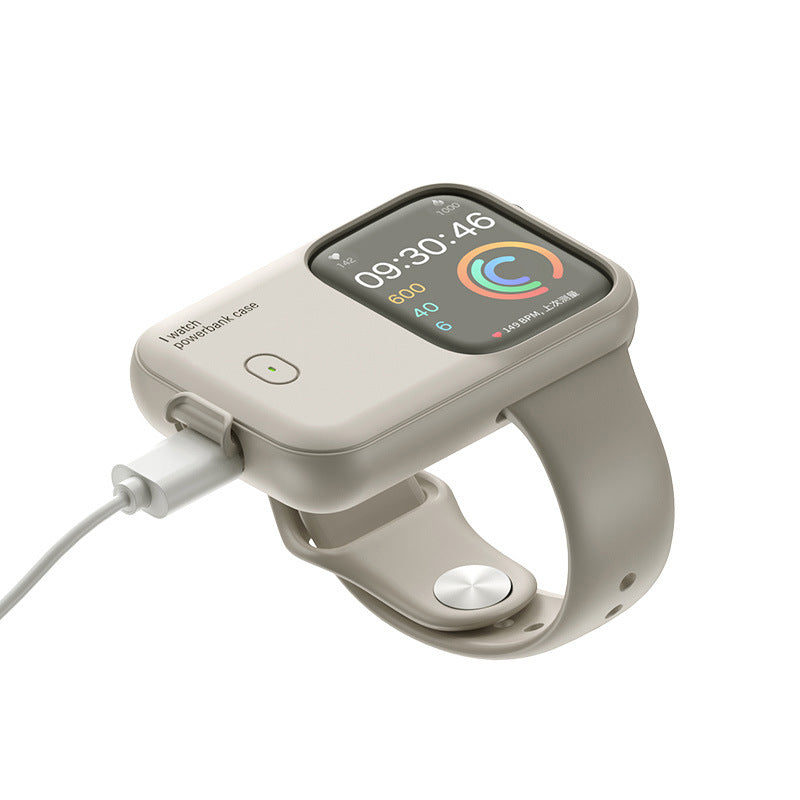 PulseCharge Montre Batterie Externe Sans Fil 1200mAh pour Voyage