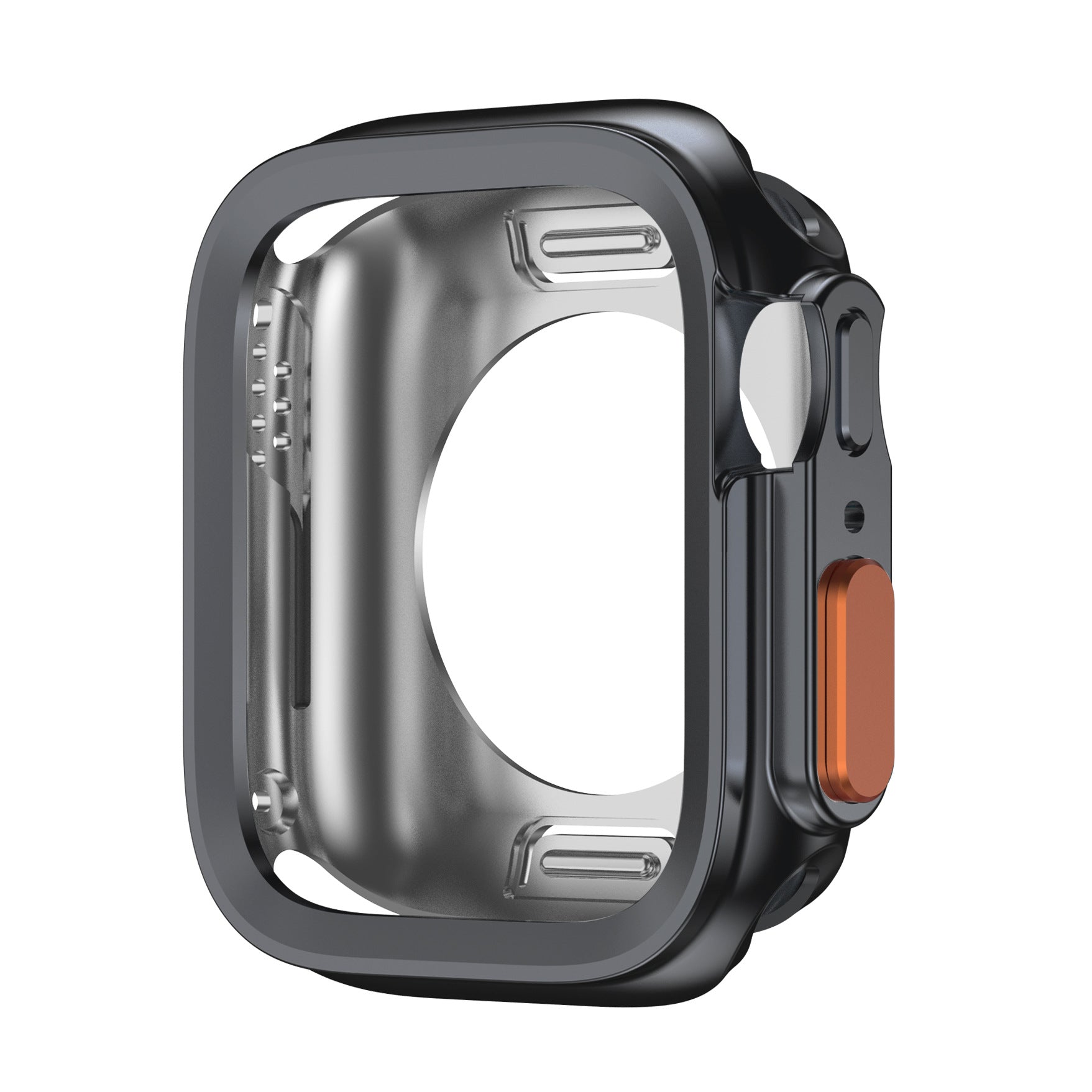 AeroGuard TPU Elektroplettert Alt-i-ett Deksel for Apple Watch