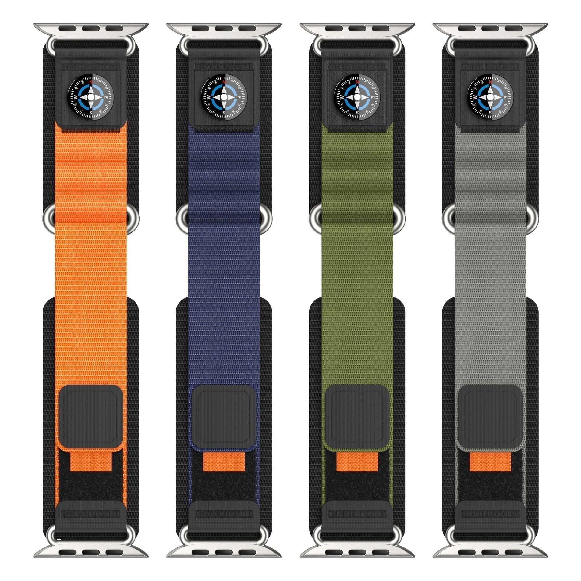 Cinturino TerraWeave Compass in Nylon con Anello per Apple Watch