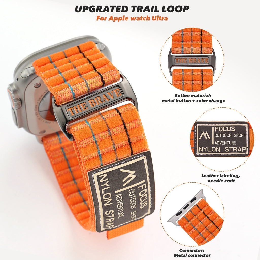 Curea SummitPro Premium din nailon pentru Apple Watch Trail Loop