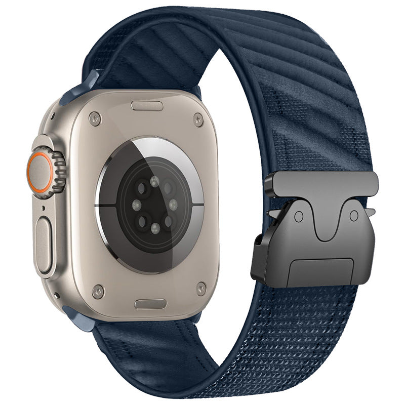 SkyWeave keper nylon parachutebandje voor Apple Watch