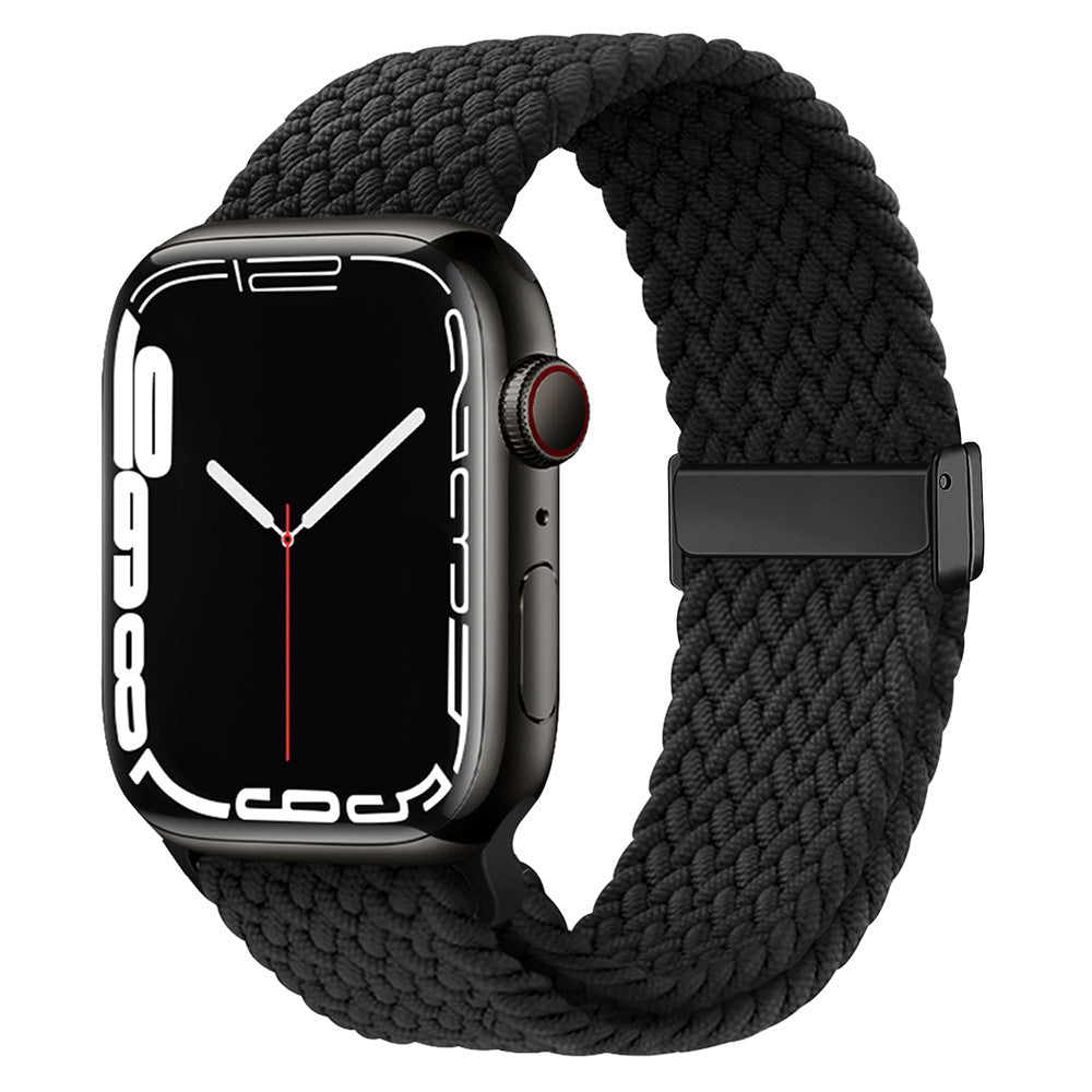 Magnetic Clasp Nylon Loop For Easy On Off And Adjustable Fit