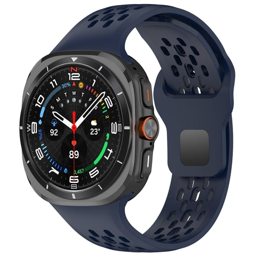سوار رياضي من السيليكون AeroFlex لساعه Galaxy Watch7 Ultra مقاس 47 مم