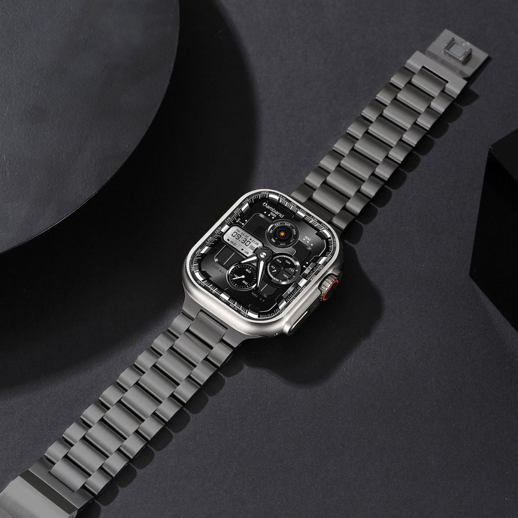 NovaLink 26 mm rustfritt stållenke for Apple Watch Ultra