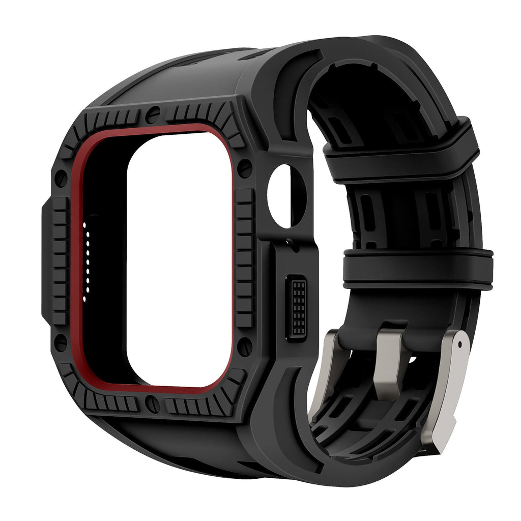 حزام حماية ApexGuard Pro من TPU لساعات آبل مقاوم لجميع الأحوال الجوية