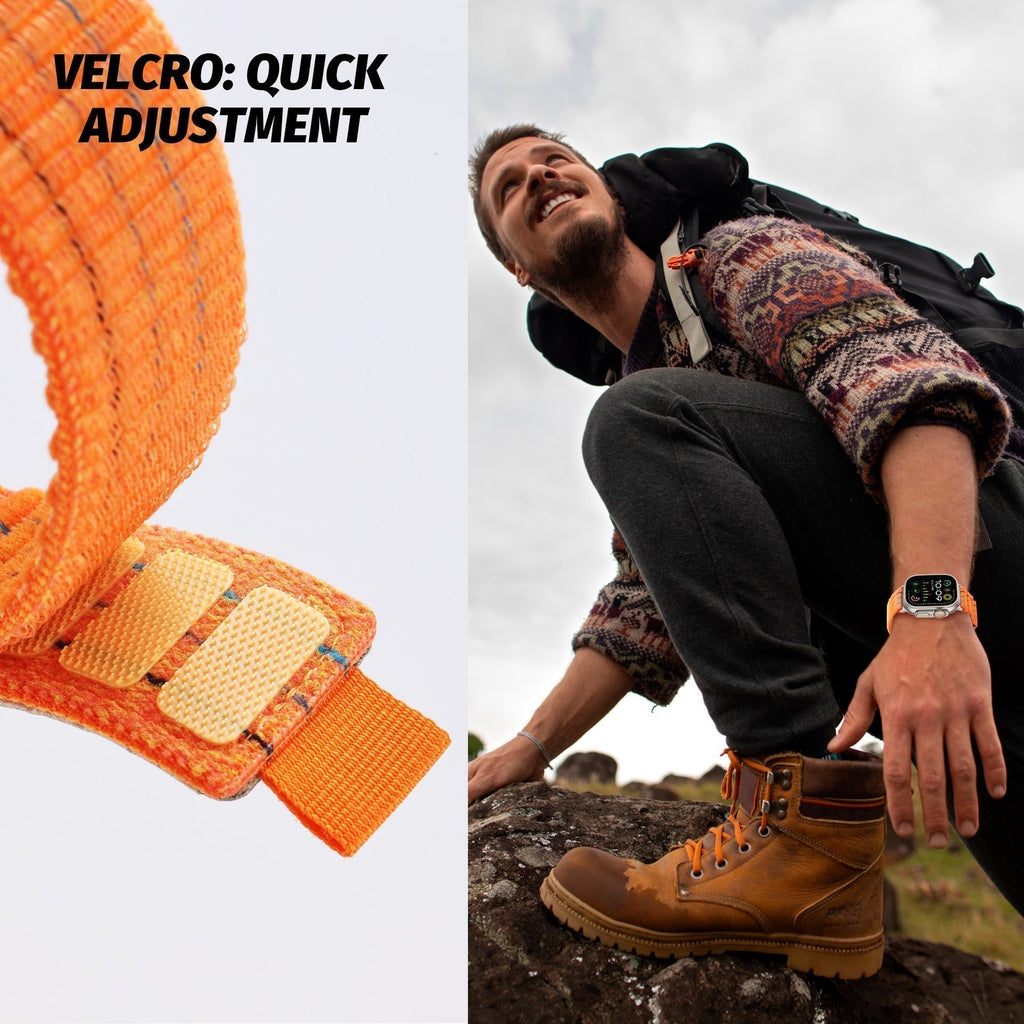 Curea SummitPro Premium din nailon pentru Apple Watch Trail Loop