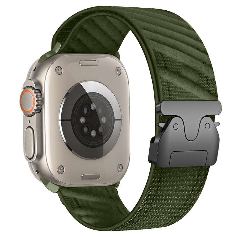 SkyWeave keper nylon parachutebandje voor Apple Watch