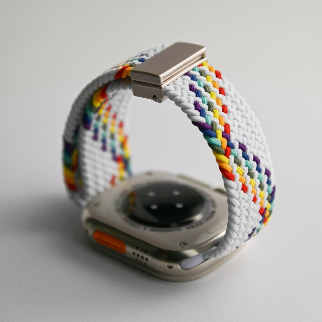 Magnetic Clasp Nylon Loop For Easy On Off And Adjustable Fit