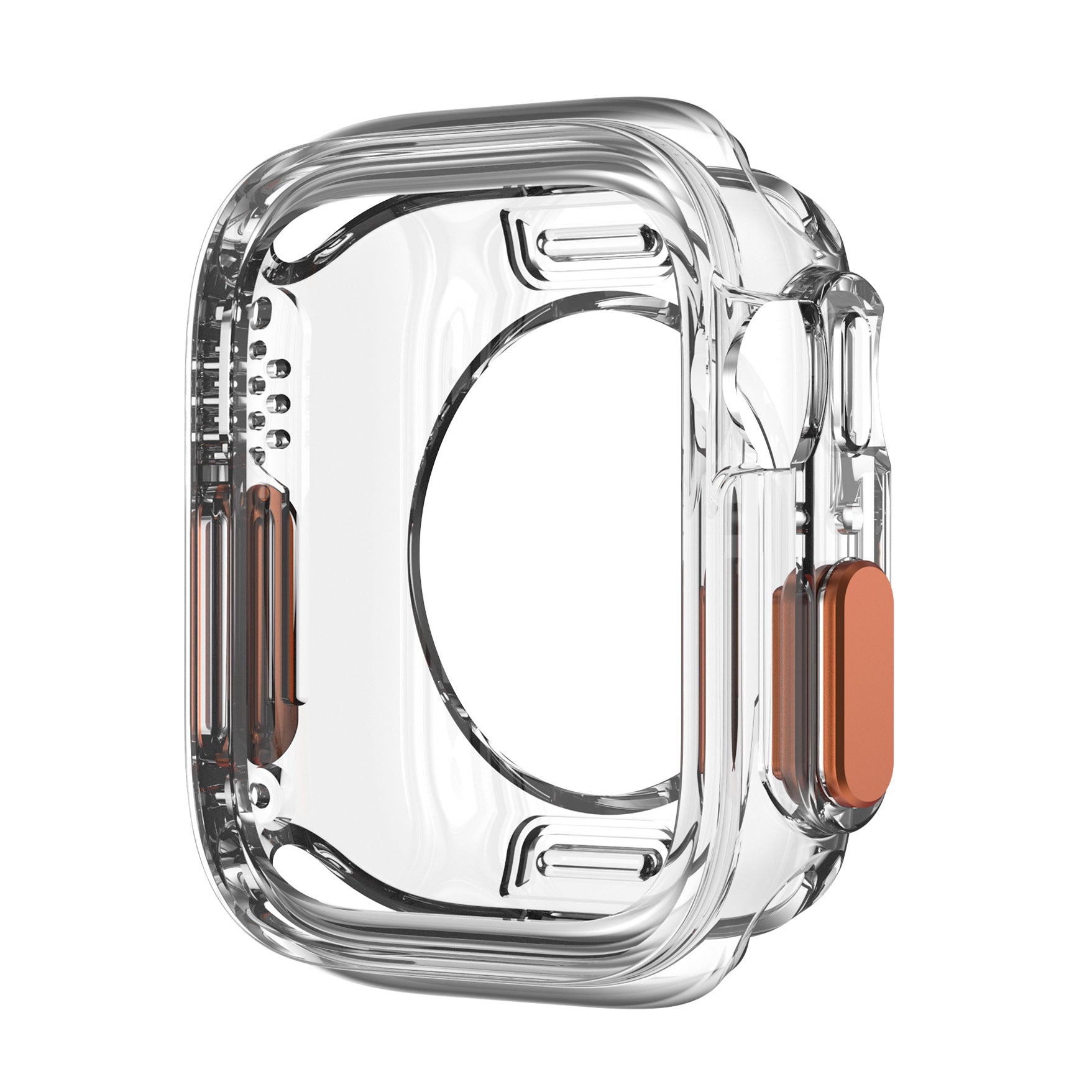 AeroGuard TPU Elektroplettert Alt-i-ett Deksel for Apple Watch