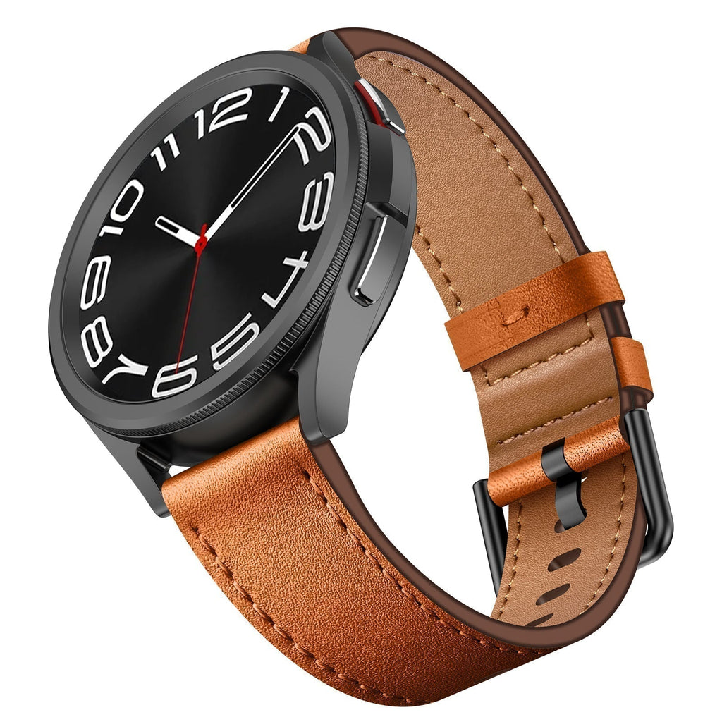 Nova originální kožený řemínek 20mm pro Galaxy Watch 4 až 7