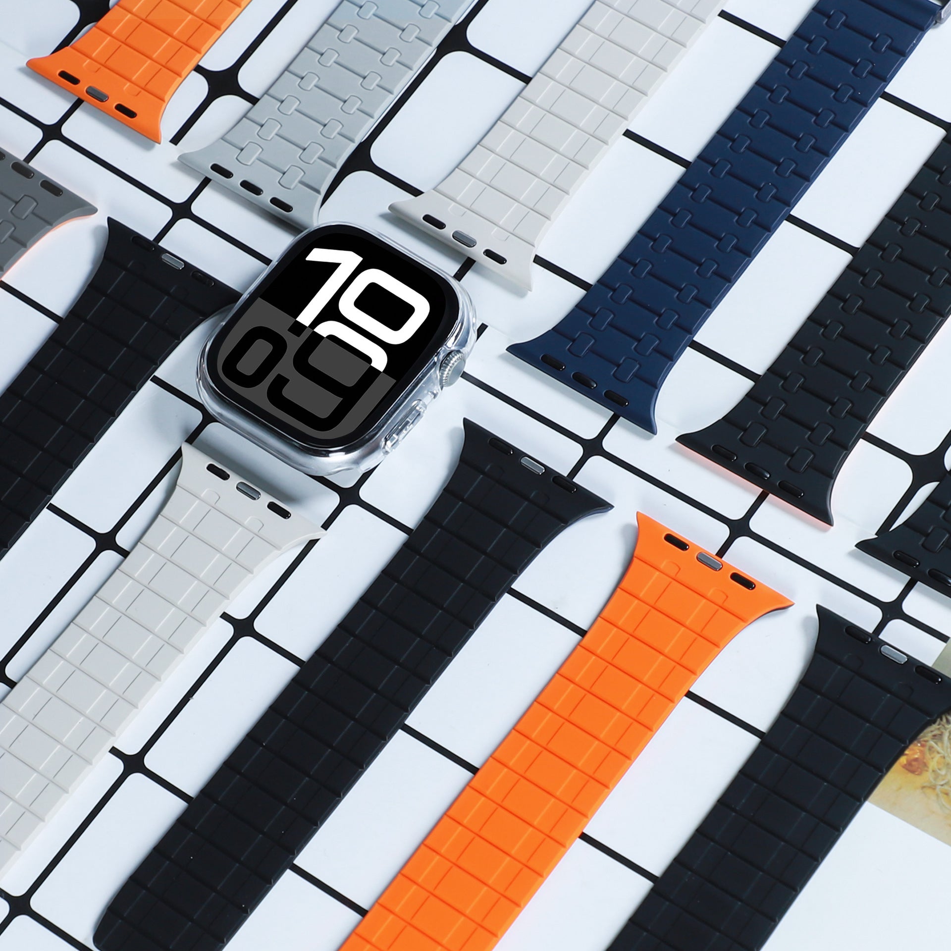 NovaFlex 磁気シリコンバンド Apple Watch用 アップデート版
