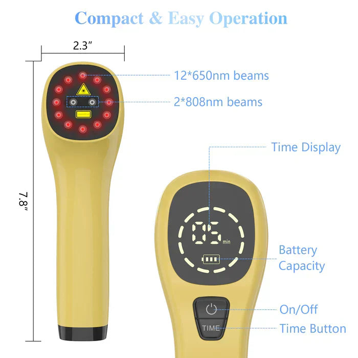 Handheld Portable Cold Laser Light For At-Home Pet Care
