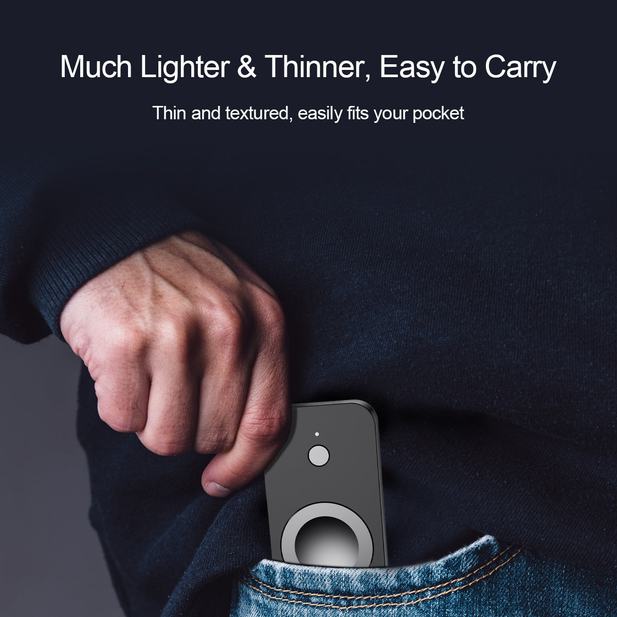 Batería portátil PulseKey para llavero con carga rápida para Apple Watch