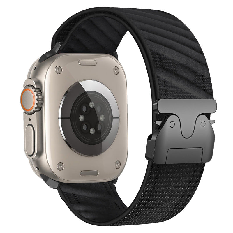 SkyWeave keper nylon parachutebandje voor Apple Watch