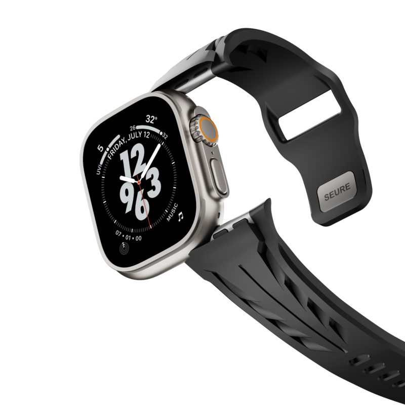 Řemínek Apple Watch z hyperauta s odvážným designem a lehkým pohodlím