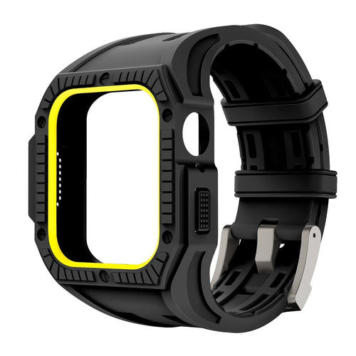 حزام حماية ApexGuard Pro من TPU لساعات آبل مقاوم لجميع الأحوال الجوية