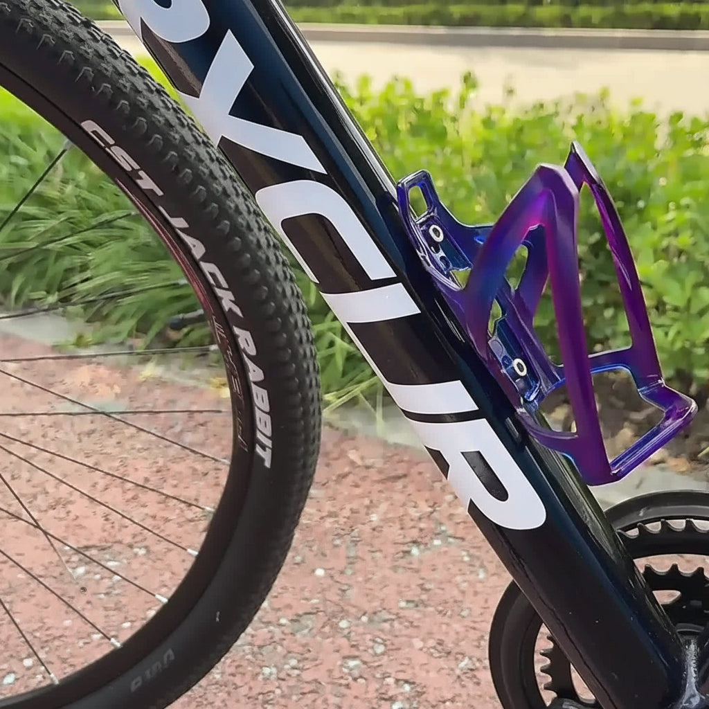 HydroVault Ultralight Plastic Bottle Cage for MTB and Road Bikes