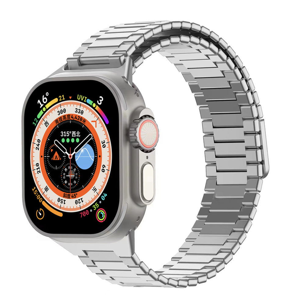 Apple Watch için Orion Manyetik Paslanmaz Çelik Kordon