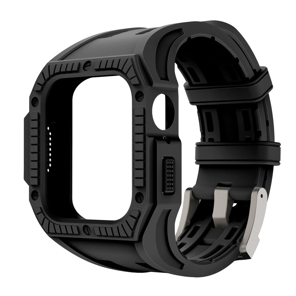 حزام حماية ApexGuard Pro من TPU لساعات آبل مقاوم لجميع الأحوال الجوية