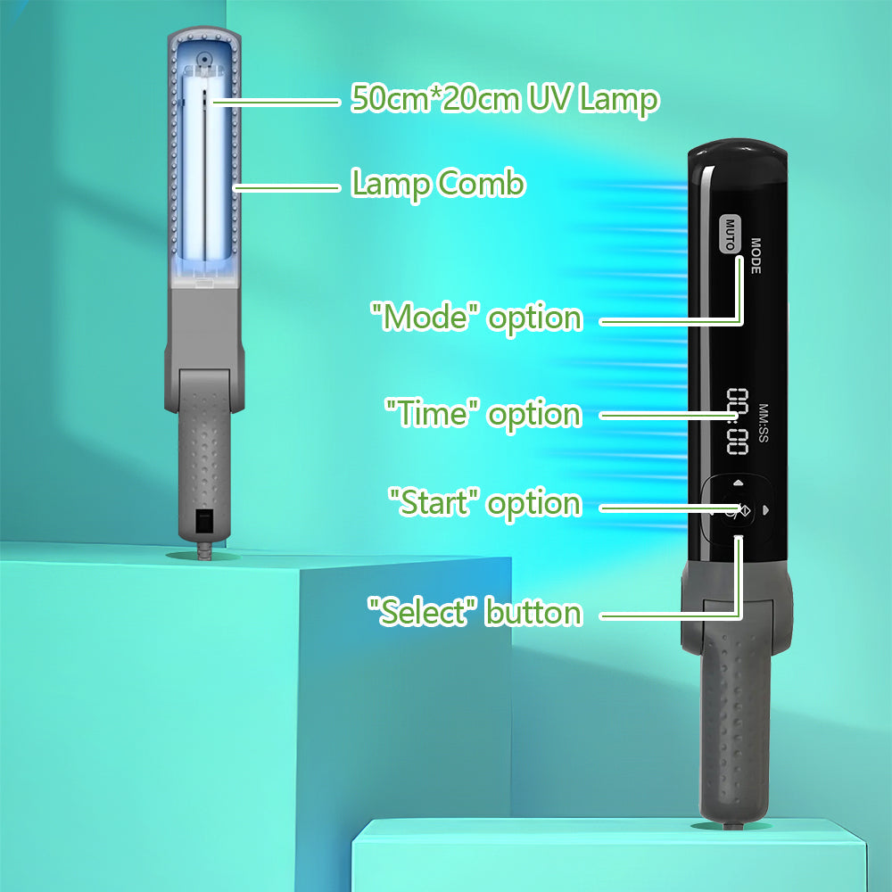 Kernel KN-4003BL Handheld UVB Light 311nm Lamp For Home Use