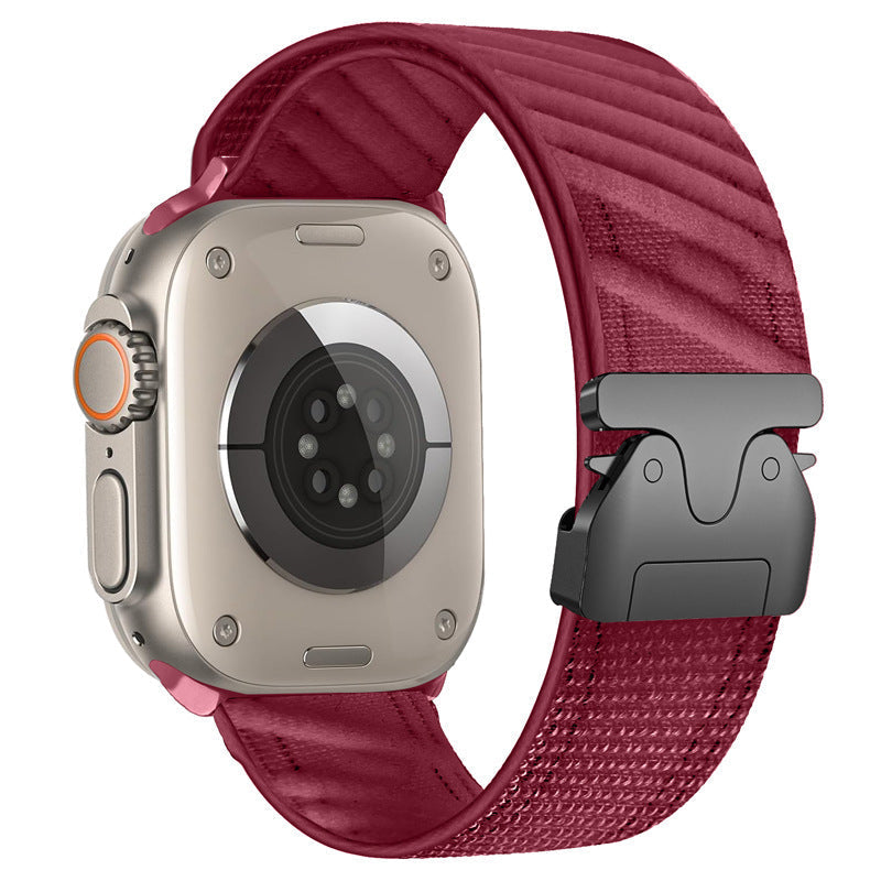 SkyWeave keper nylon parachutebandje voor Apple Watch