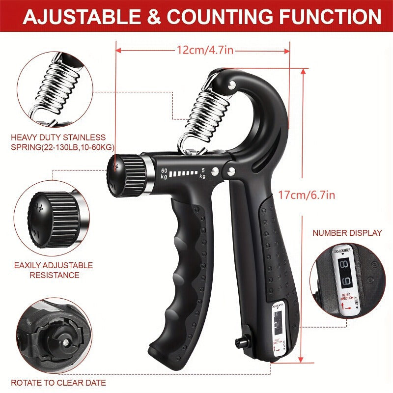 Gripmax Complete Hand Strength Kit for Stronger Grip and Forearms