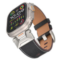 Correia de Pele Trailblazer para Apple Watch - Fivela em Titânio