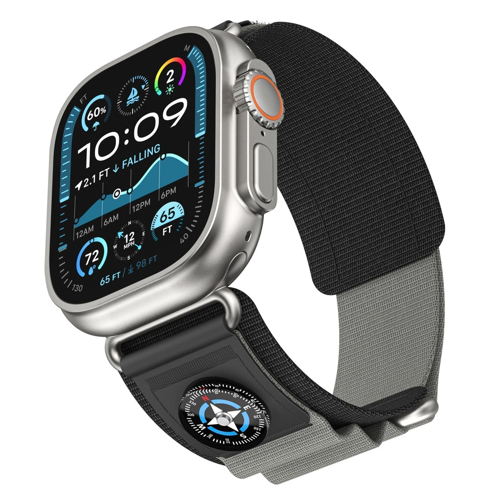 Cinturino TerraWeave Compass in Nylon con Anello per Apple Watch