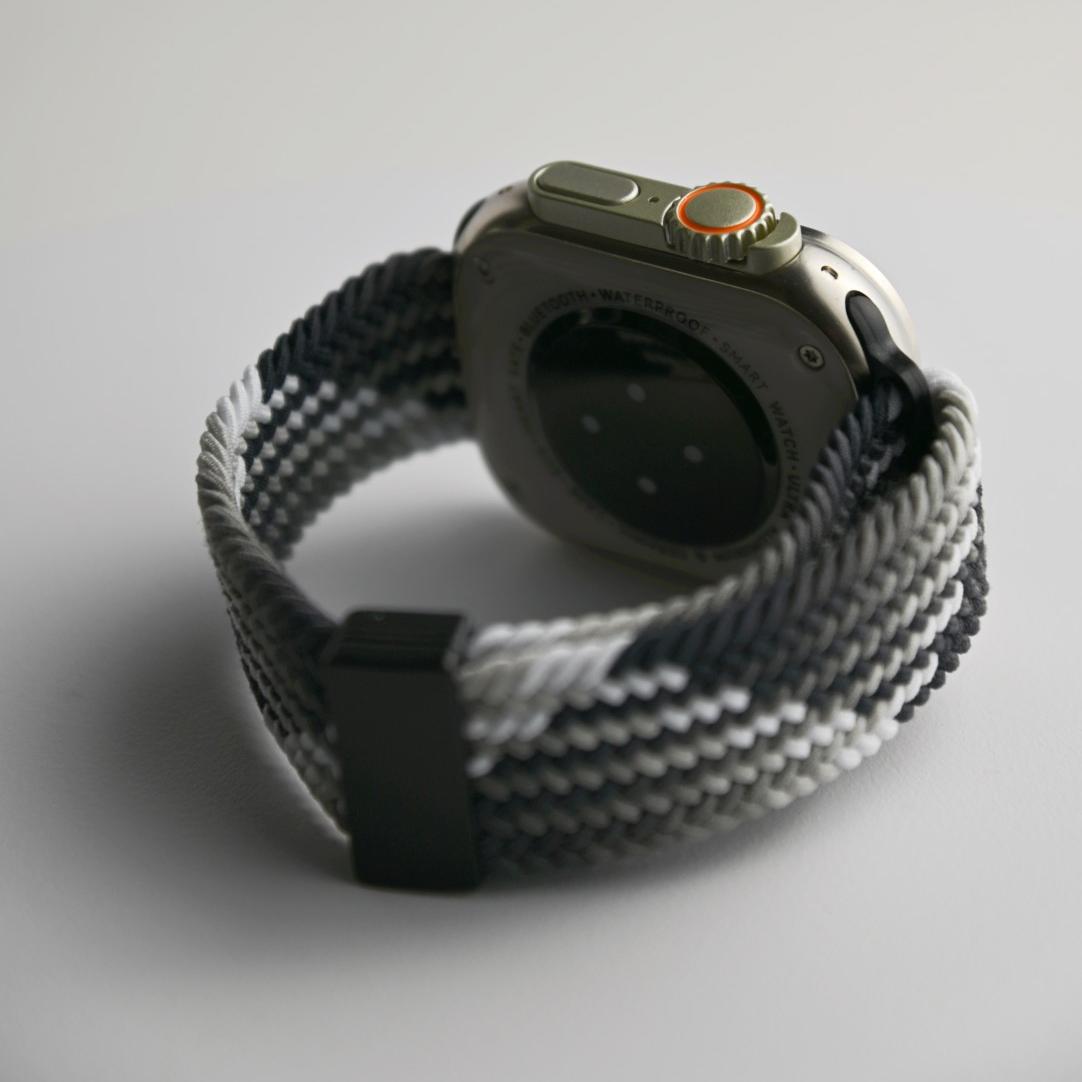 Magnetic Clasp Nylon Loop For Easy On Off And Adjustable Fit