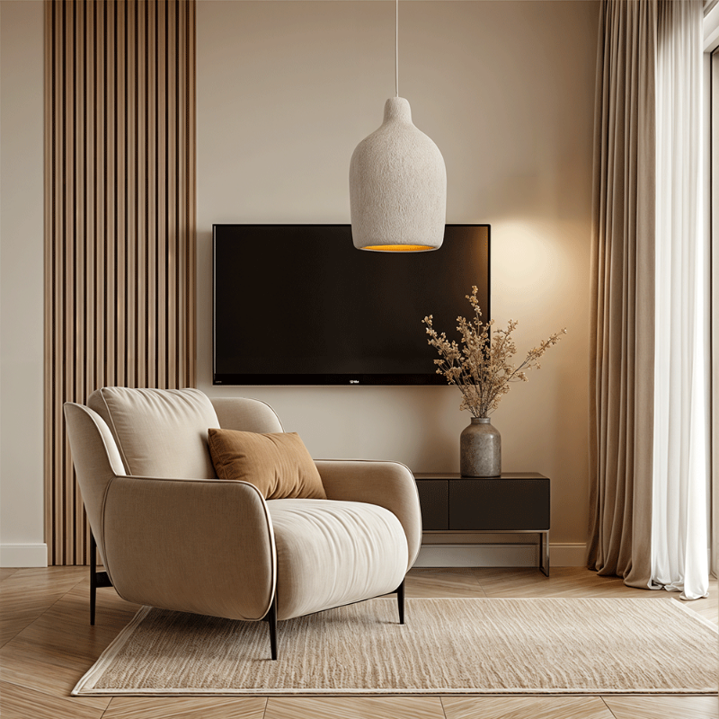 Kevara Wasabi Japandi Hanglampen Met Warm Licht