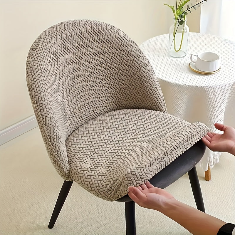 Flexora moderne Stuhlhussen mit Stretch für mühelose Esszimmer-Erneuerung