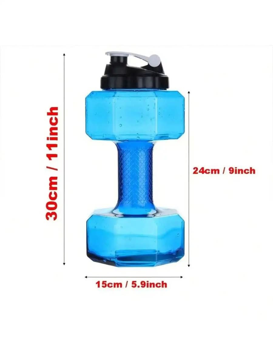 FlexDumbbell Wasserflasche 550ml Zwei-in-Eins Fitnessbegleiter für Fitnessstudio-Besucher
