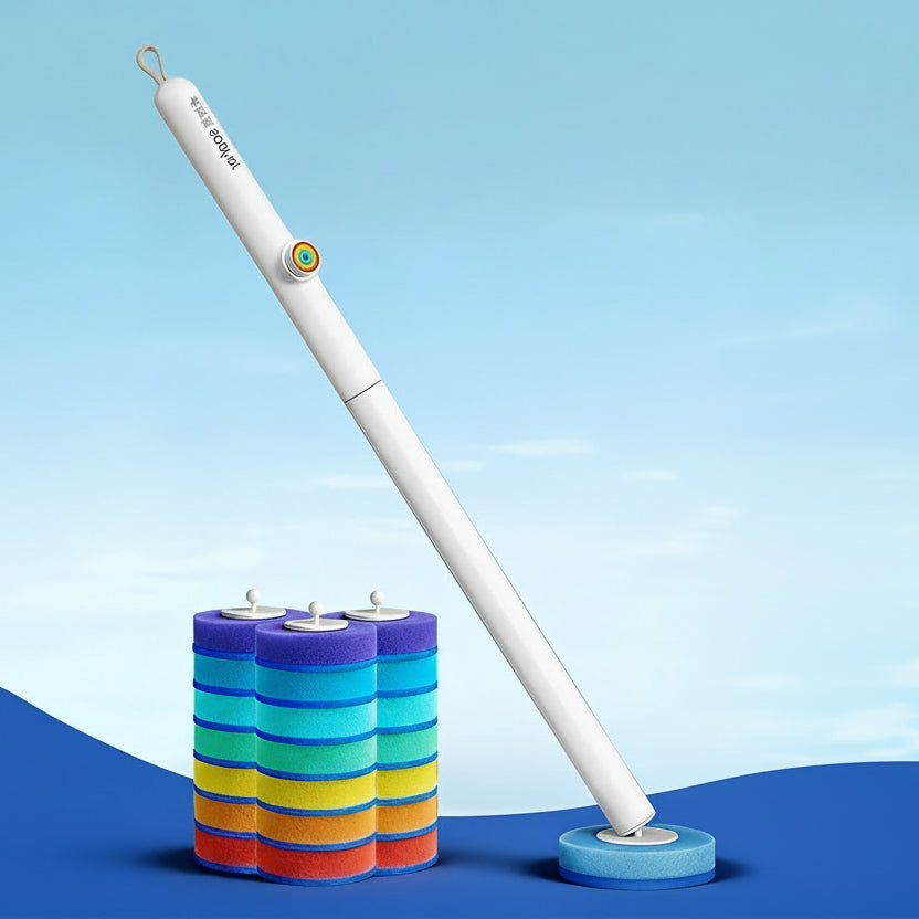 BathGuard Durable Household Toilet Brush And Holder