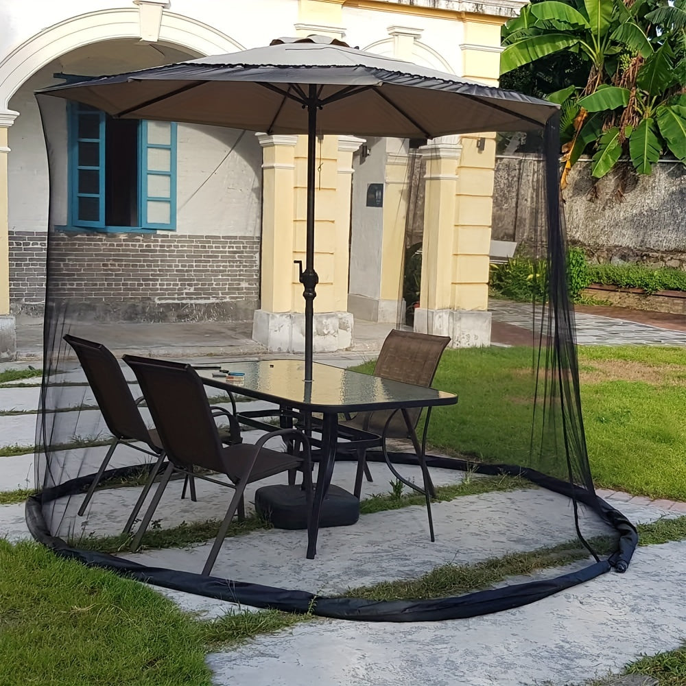 Síť Netparasol Patio Shield na deštník proti komárům