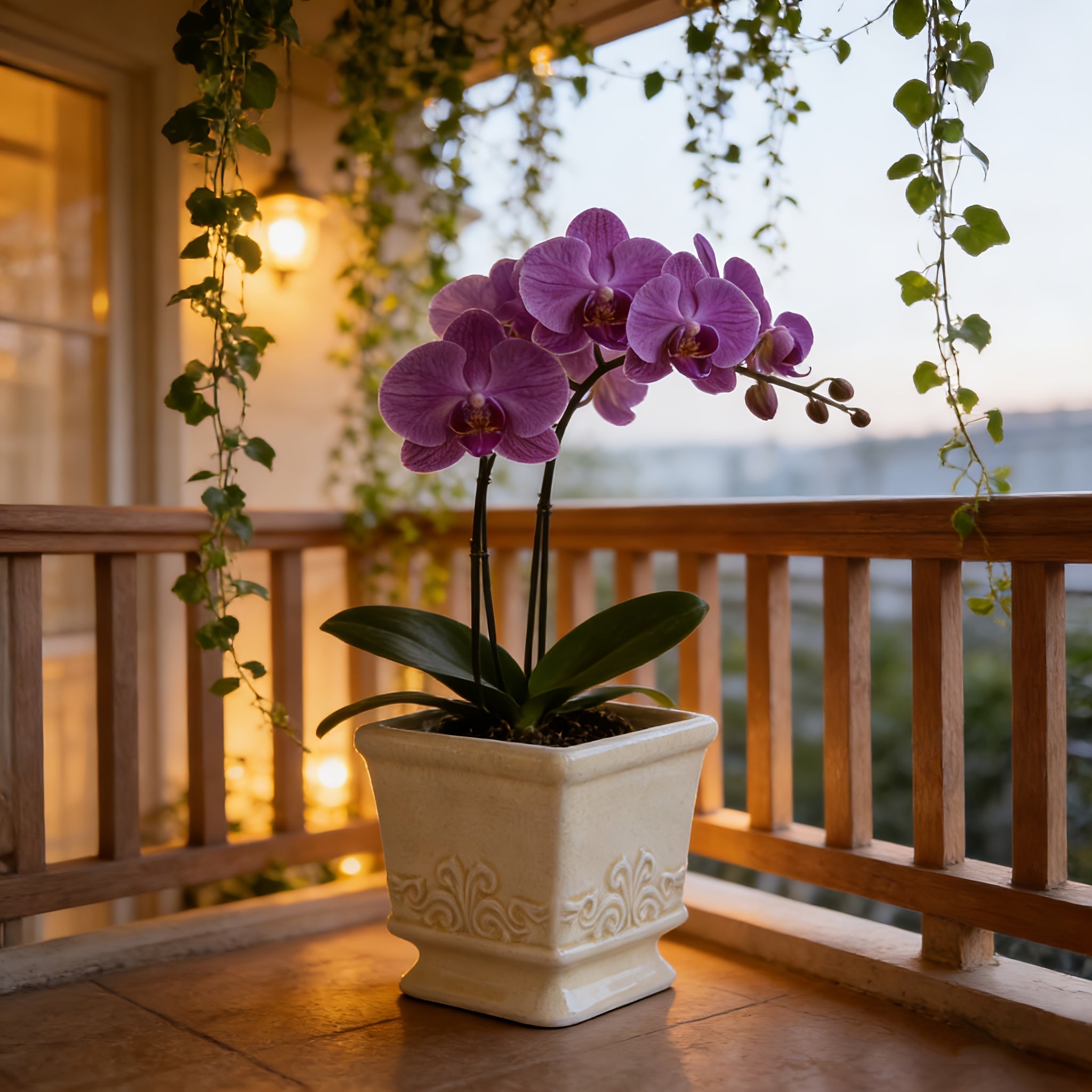 CeraBox Ceramic Planter With Vintage Charm For Elegant Indoor Plants