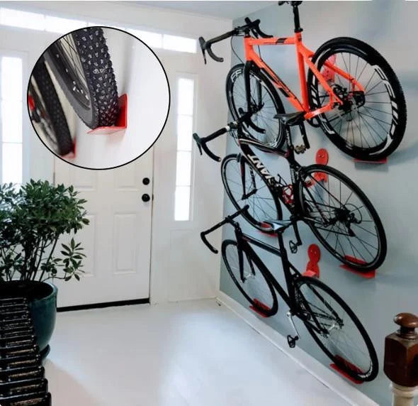 WallGrip Steel Bike Hook Wall Mount For Home Storage