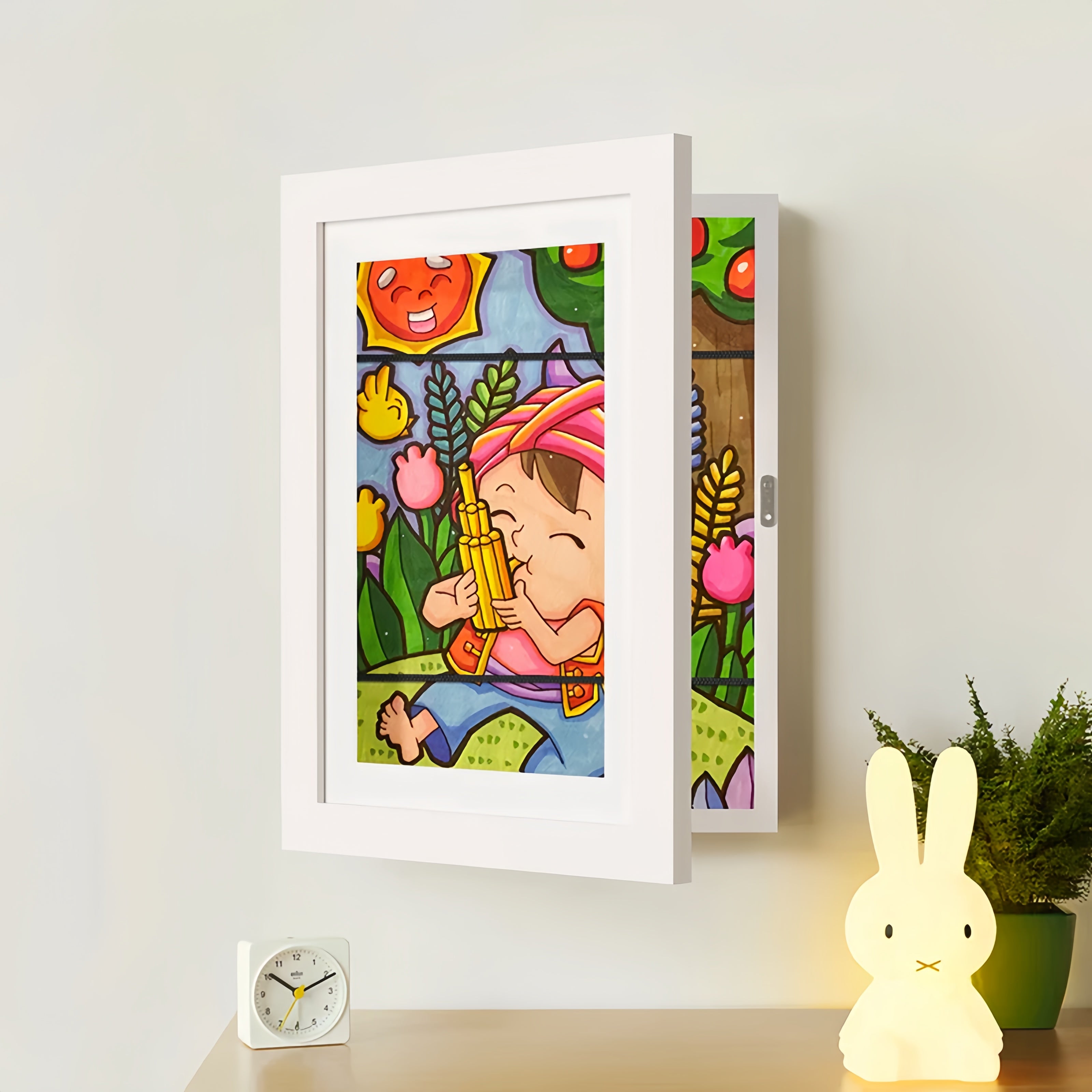 KeepsakeFrame Masterpiece Showcase Kids Artwork Frame