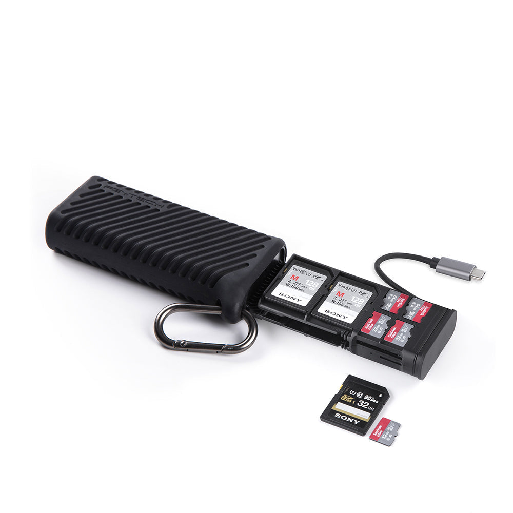 NovaForge Creators Pro Edition Fast Card Reader Organizer Case