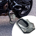 Motorcycle kickstand foot side stand extension pad