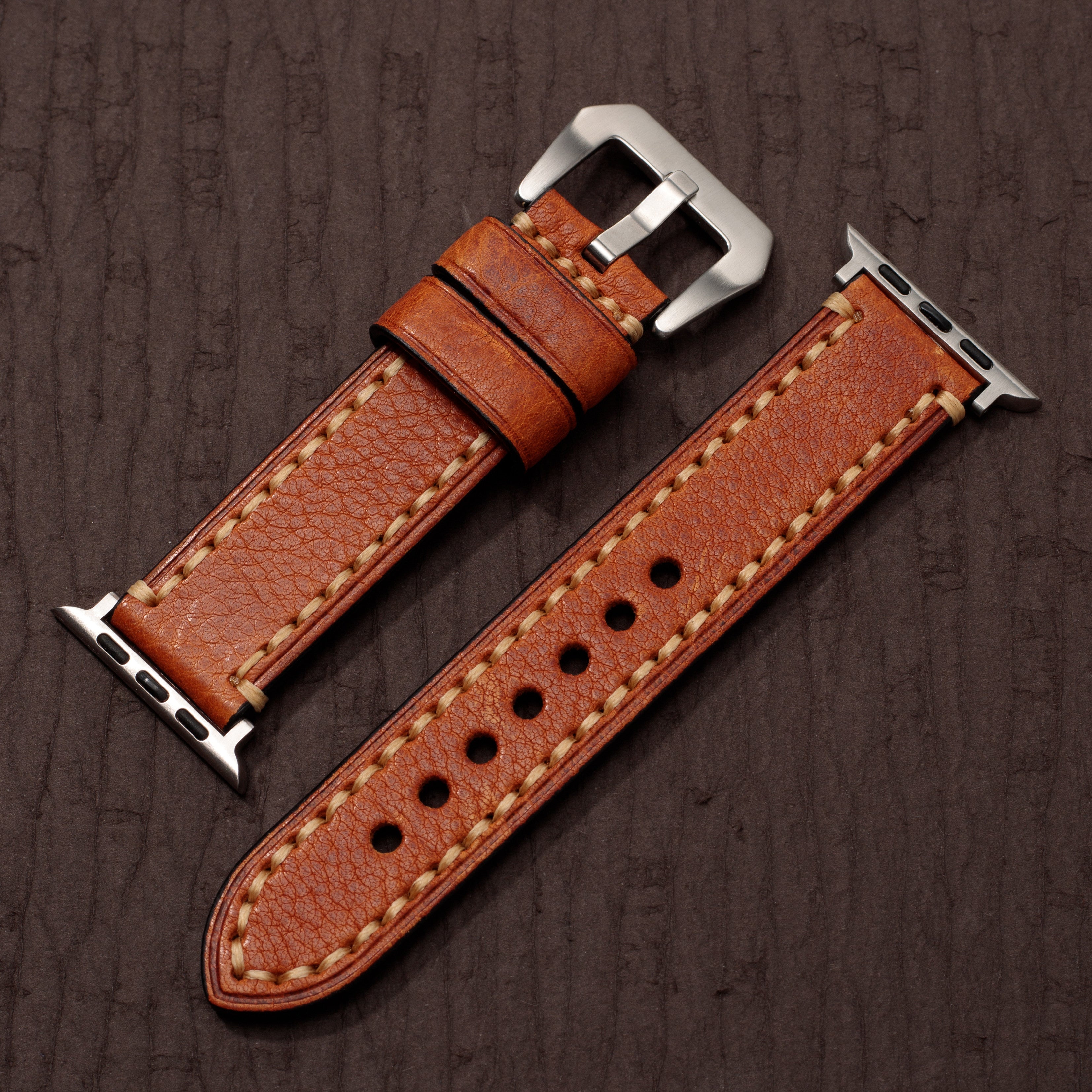 LegacyCove Vintage Leather Band For Apple Watch Handcrafted