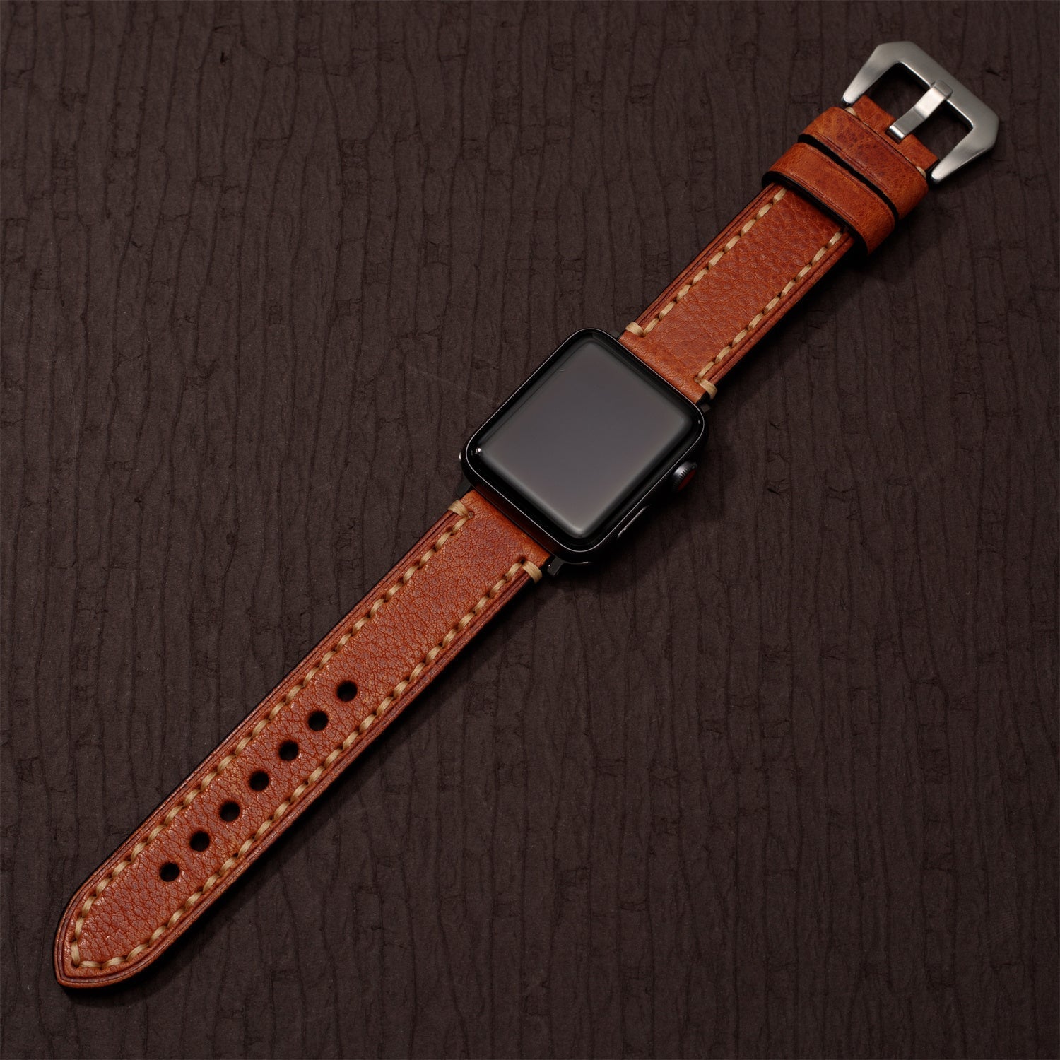 LegacyCove Vintage Leather Band For Apple Watch Handcrafted