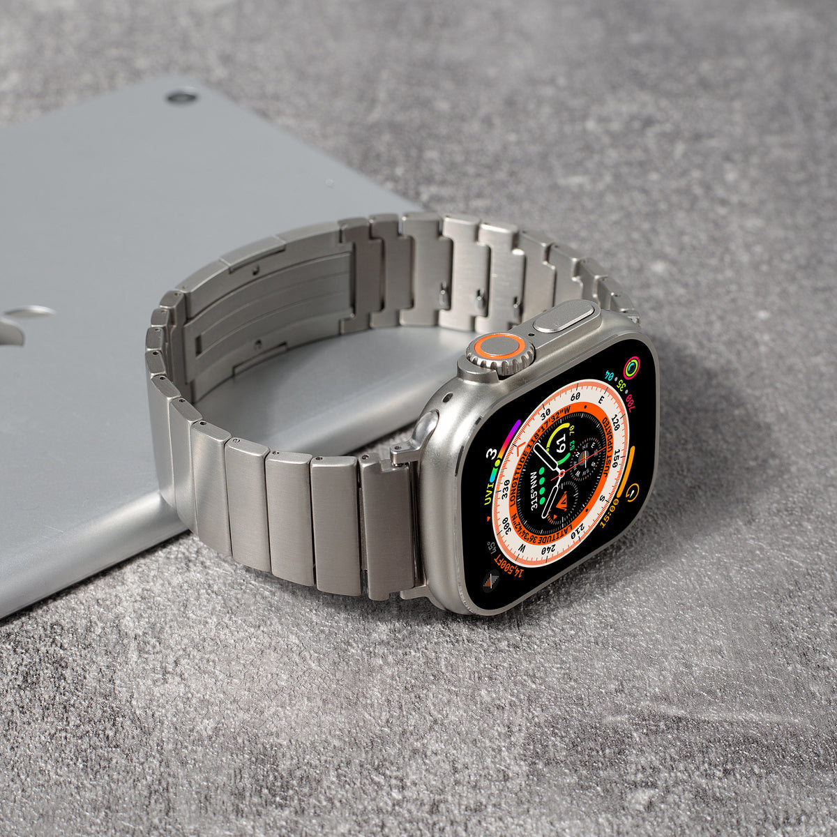Quanta Titanium Edition-armband för Apple Watch Ultra