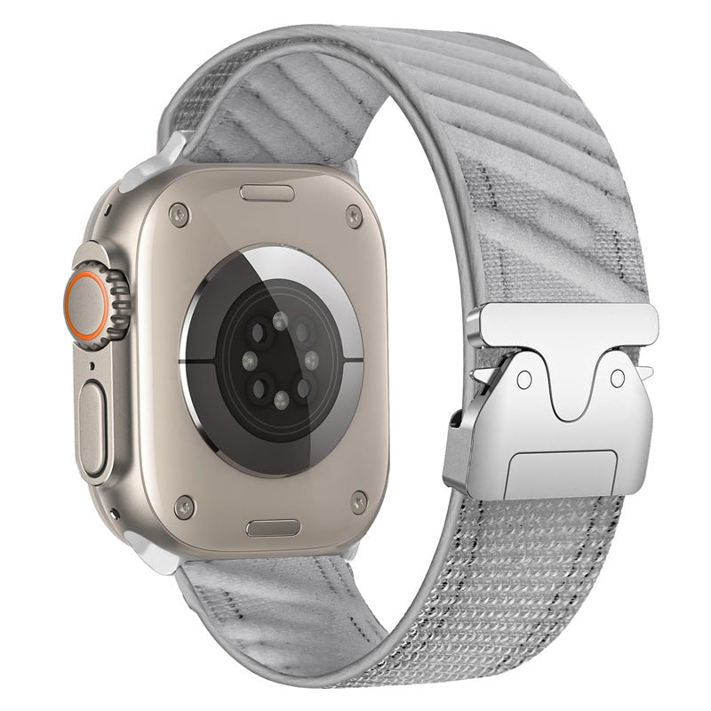 SkyWeave keper nylon parachutebandje voor Apple Watch