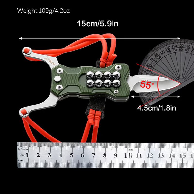 Multifunktionswerkzeug Slingshot für den täglichen Gebrauch und Outdoor-Abenteuer