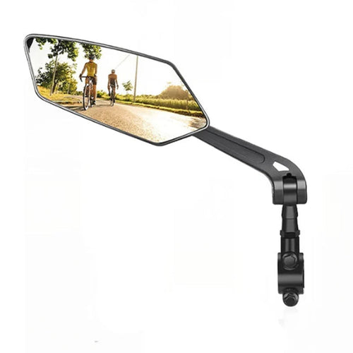 Espejo retrovisor para bicicleta con rotación de 360 grados y amplia visibilidad trasera | Atiets