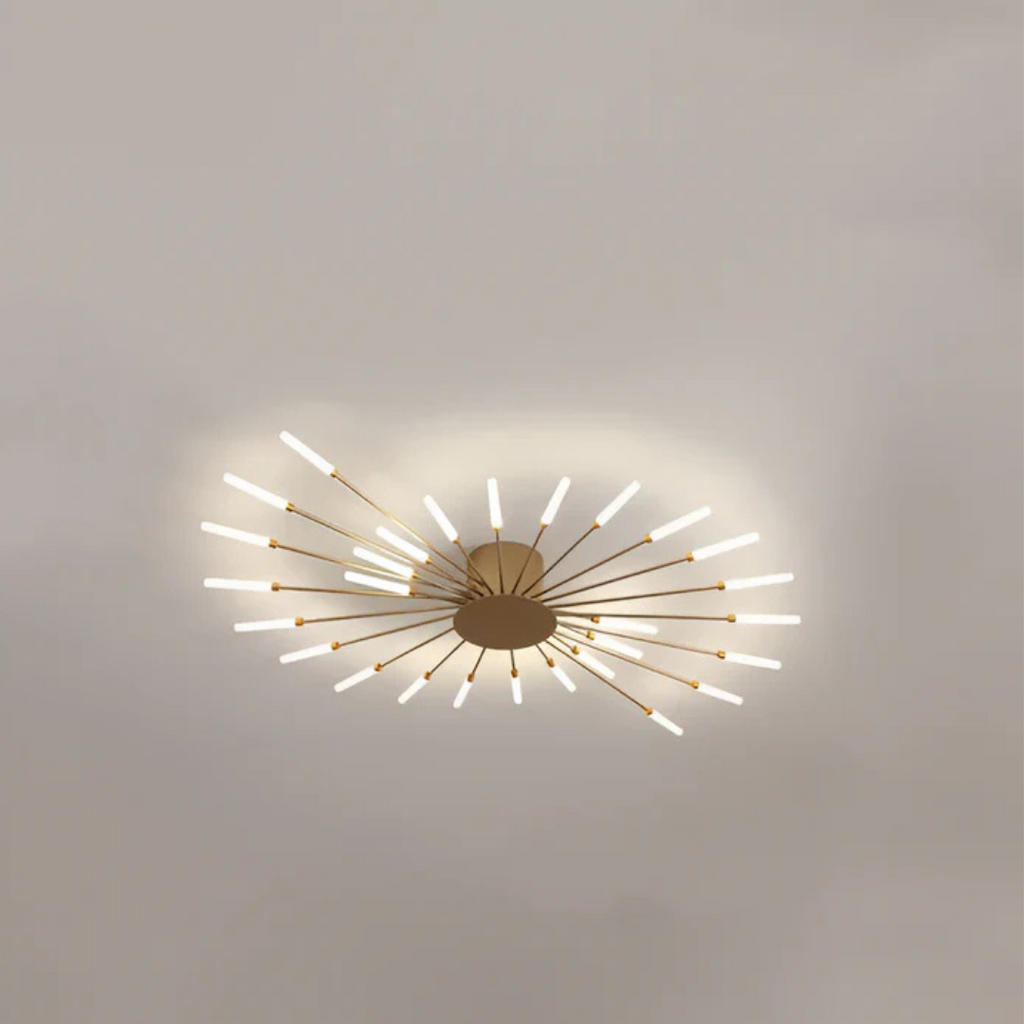 AstraGlow Luxe spiraalinen LED-kattovalaisin olohuoneeseen