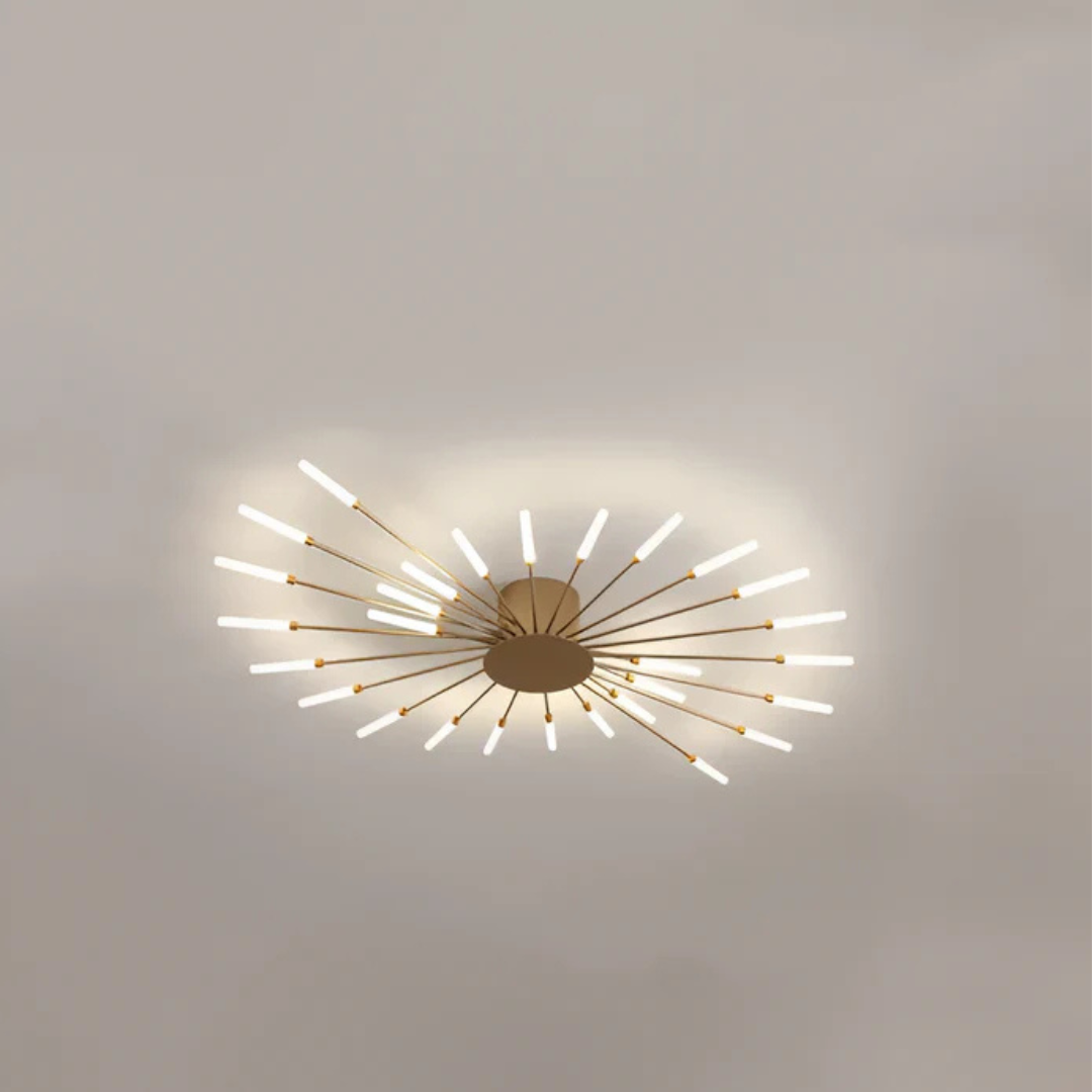 AstraGlow Luxe spiraalinen LED-kattovalaisin olohuoneeseen