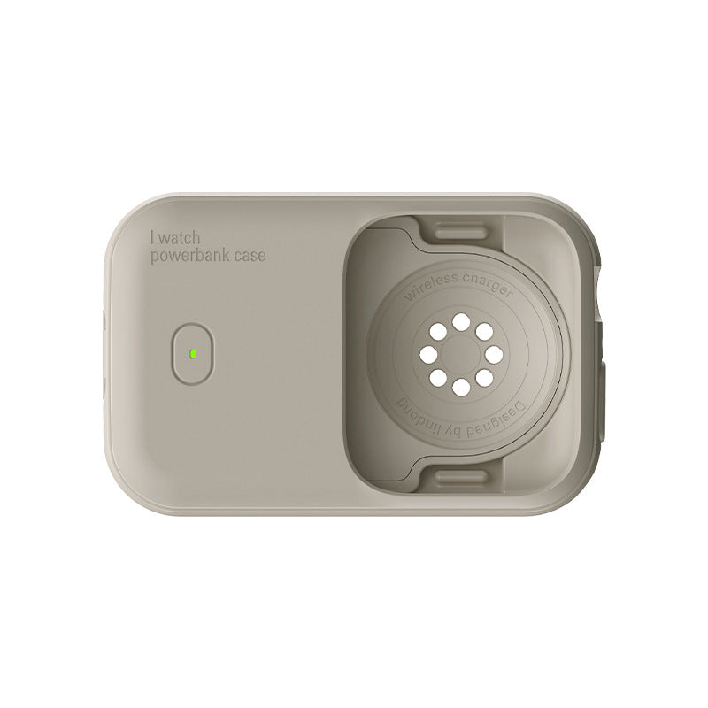 PulseCharge Montre Batterie Externe Sans Fil 1200mAh pour Voyage