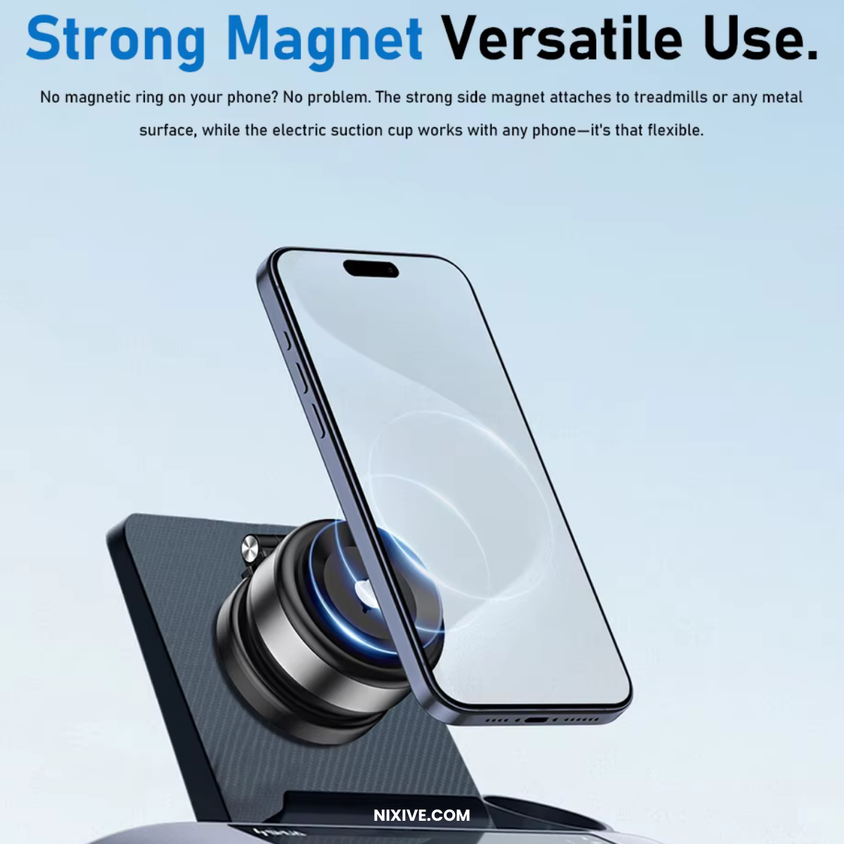 GripNova 360 Phone Mount With Strong Suction For Fast Secure Positioning